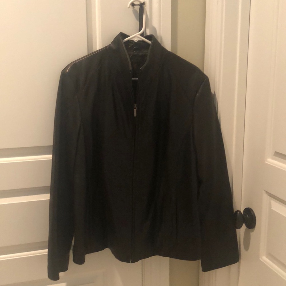Leather jacket